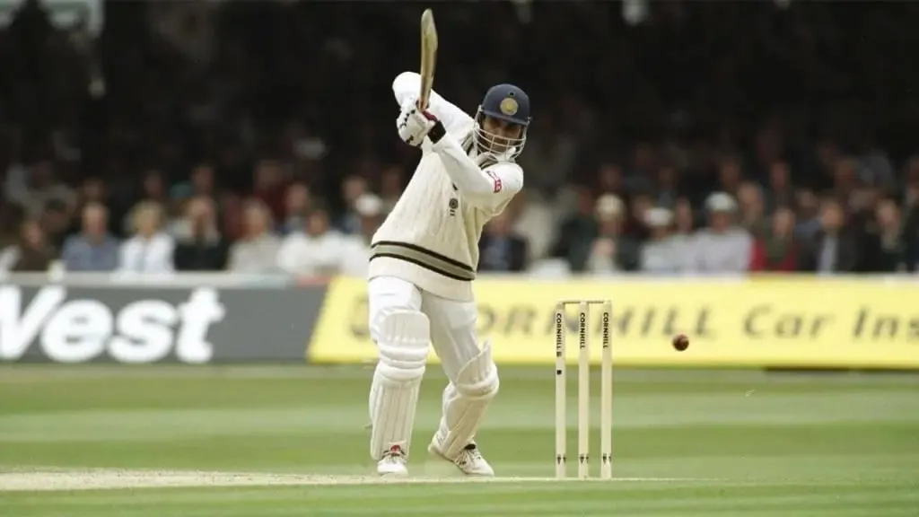 Sourav Ganguly on his debut test scored 131 at Lord's in 1996 | SportzPoint