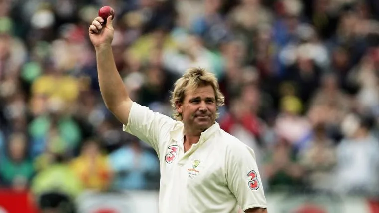 Shane Warne is the fourth fastest to 500 Test wickets. Image- Sporting News  