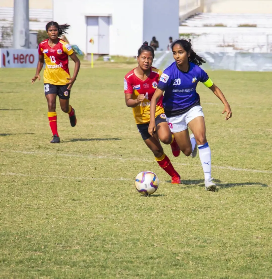 Mumbai Knights FC suffer first loss in IWL 2023 against East Bengal FC | Sportz Point