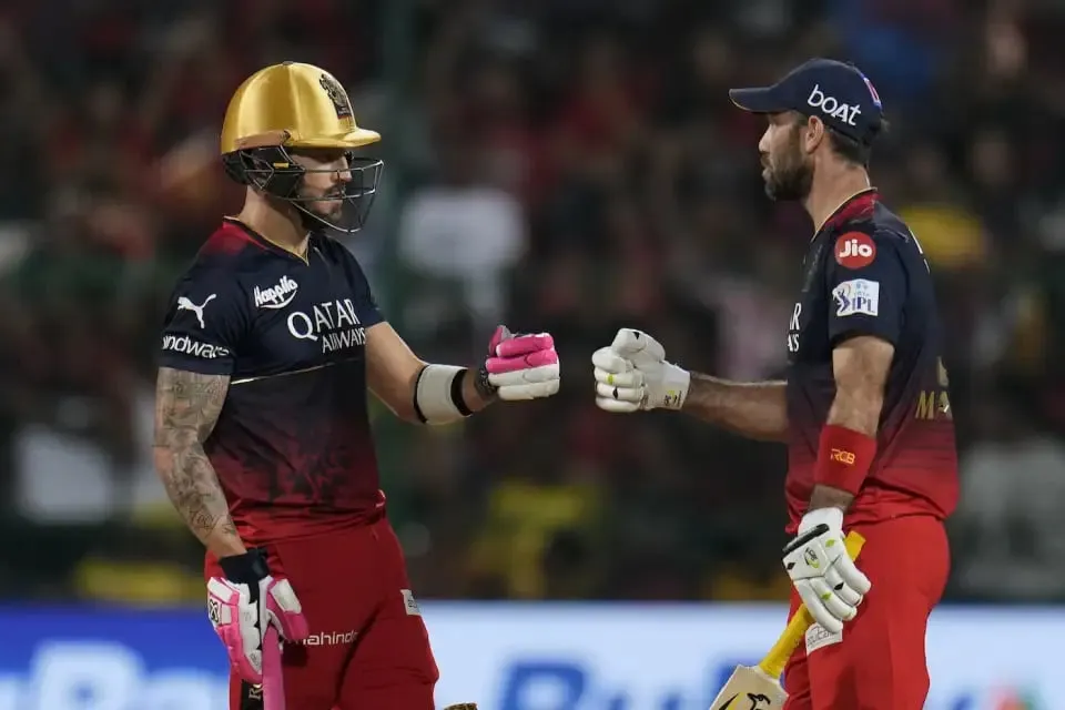 RCB vs CSK: Faf du Plessis and Glenn Maxwell controlled the chase after the early wickets | Sportz Point