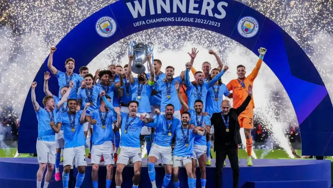 Champions league trophy | Sportz Point. | Man City 2021 