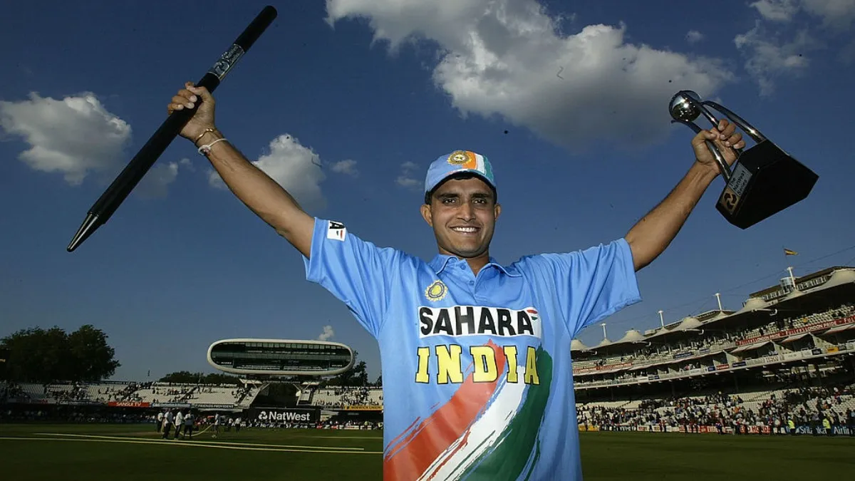 Former Indian Captain Sourav Ganguly  Image - Getty