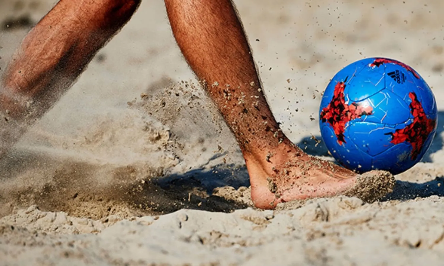 The upcoming National Games will see a new sport in beach soccer. Image- The Bridge  