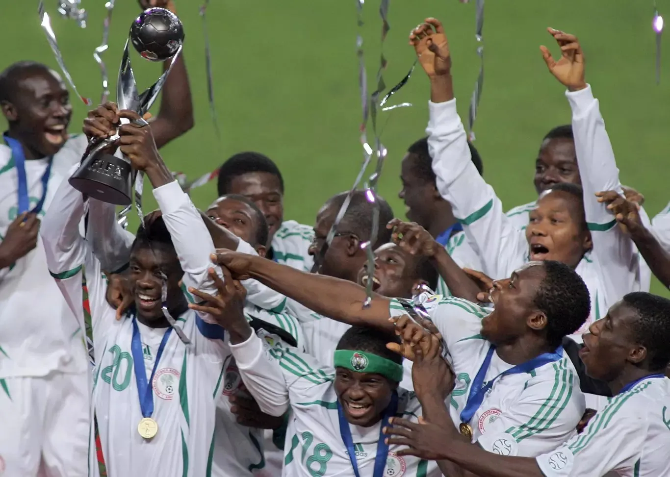 Nigeria won their third FIFA U-17 WC title in 2007.  