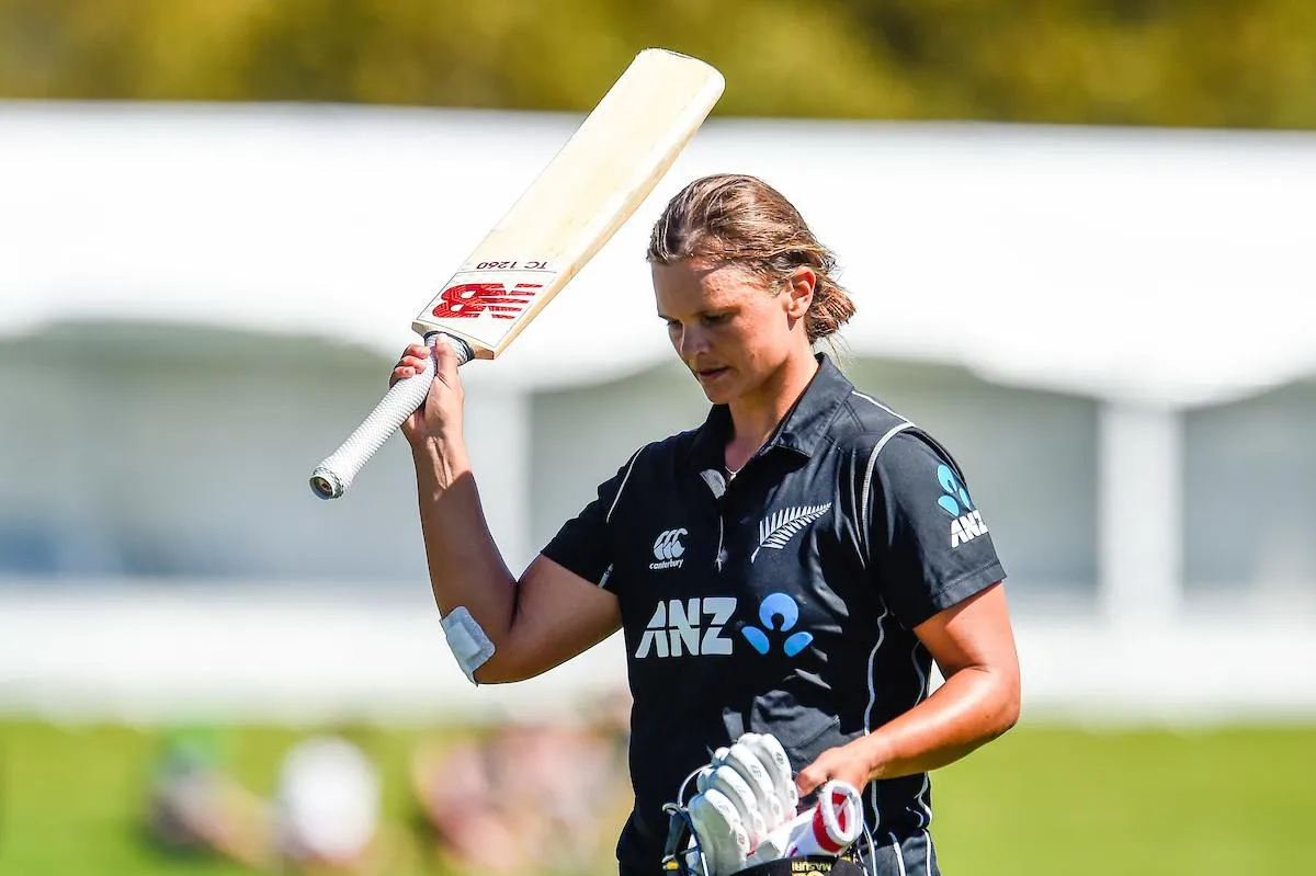 Suzie Bates has the record for most T20I runs scored in Women's cricket.  Image | ICC