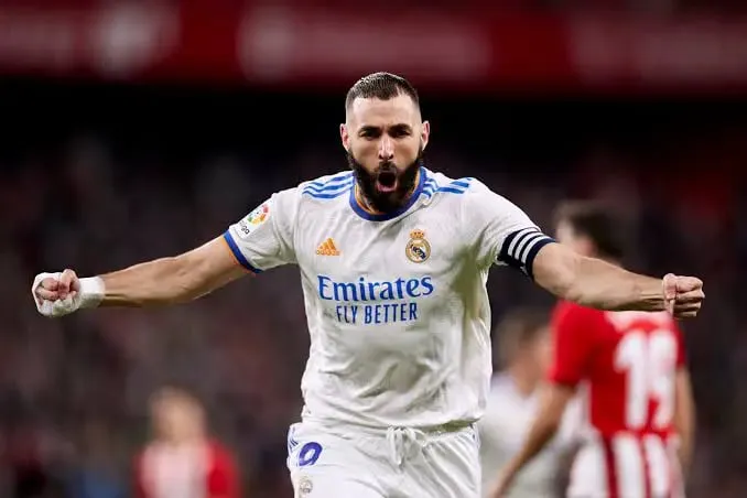Karim Benzema ranks fourth in the list of Most hat-tricks in the UEFA Champions League. | Sportz Point.