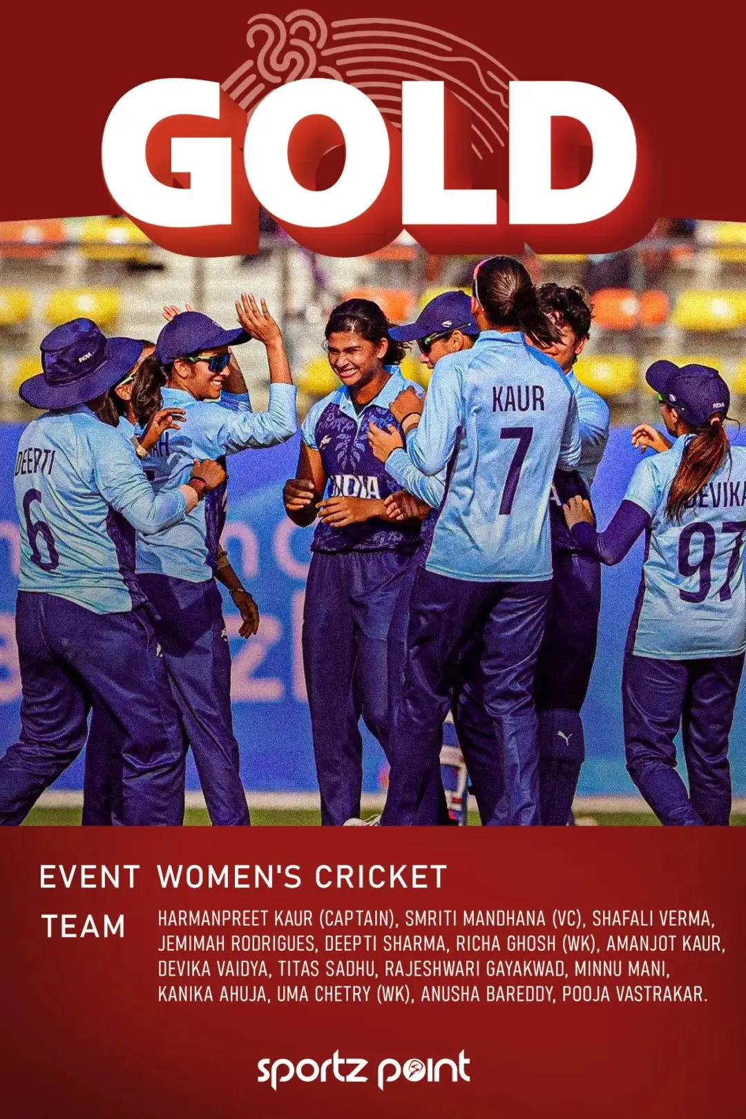 Asian Games 2023 Day 2 LIVE Updates: India takes the total medal tally to 11; Women's Cricket Team wins historic gold | Sportz Point