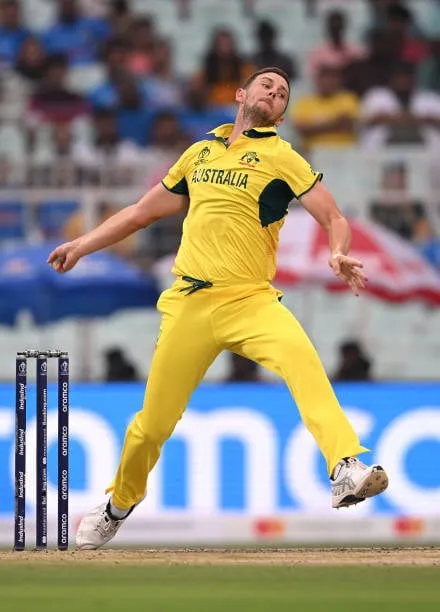 Hazlewood mastering line and length at the Eden Gardens  Getty Images