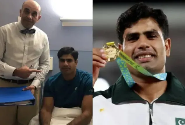 Javelin thrower Arshad Nadeem underwent elbow surgery in London | Sportz Point