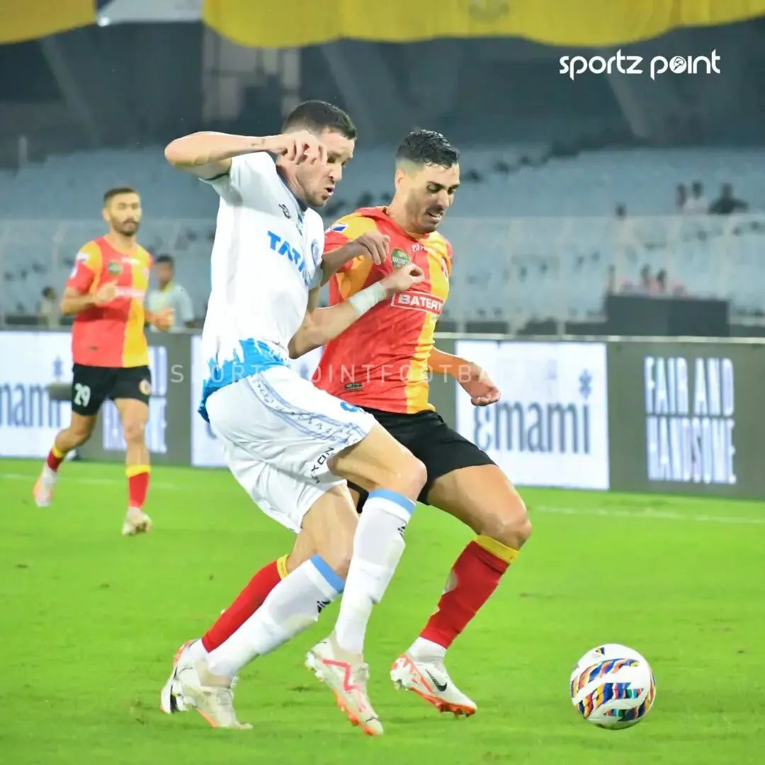 East Bengal vs Jamshedpur FC | Sportz Point