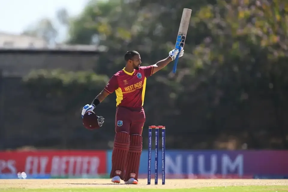 World Cup 2023 Qualifiers: Nicholas Pooran brought up his century off 63 balls | Sportz Point