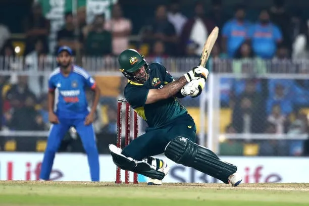 A 47-ball century for Maxwell  Getty Images