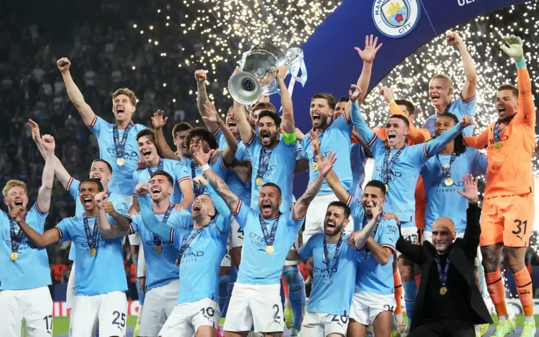 Treble | Manchester City | Sportz Point