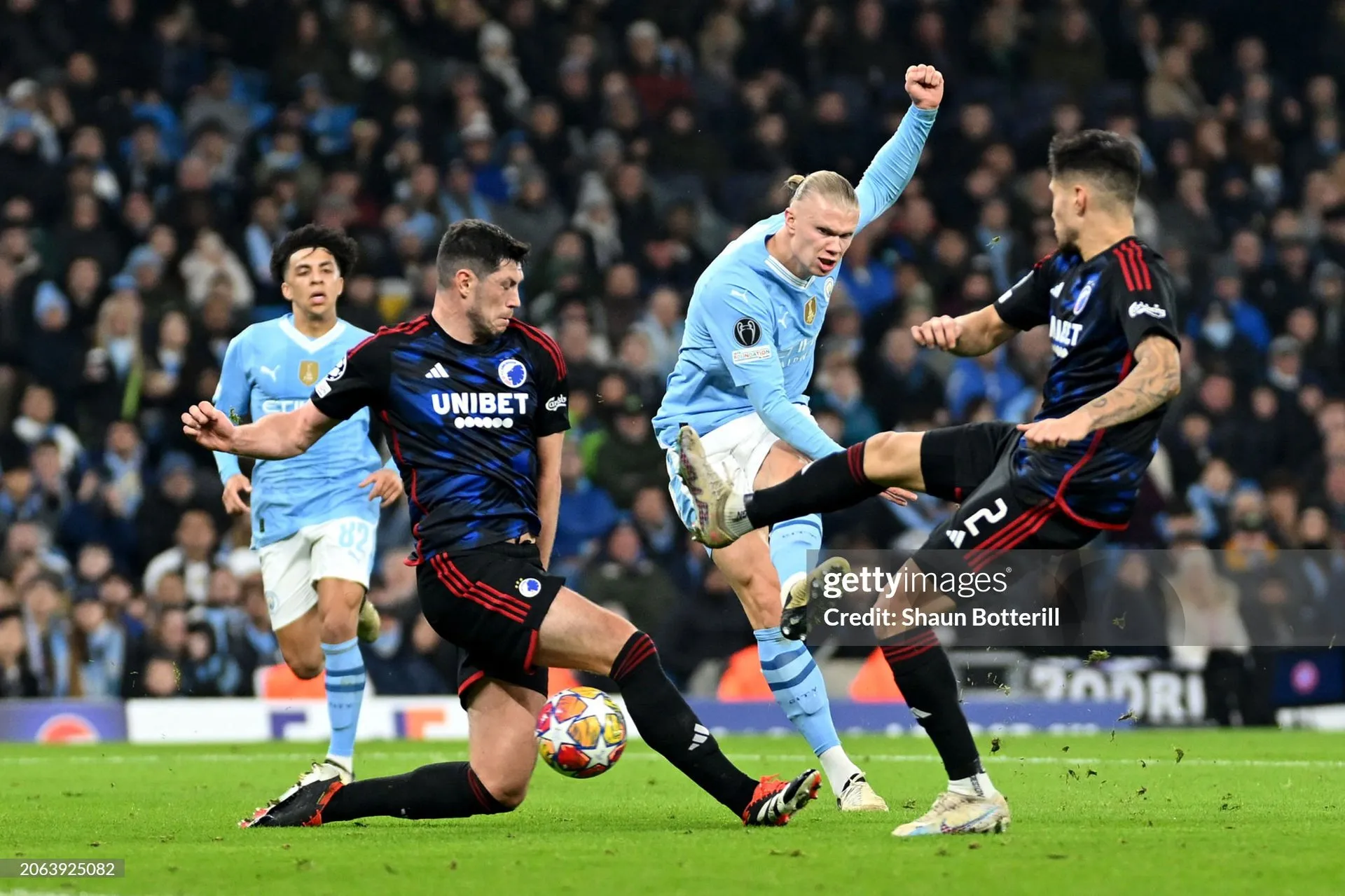 Erling Haaland scored the third goal for Manchester City  