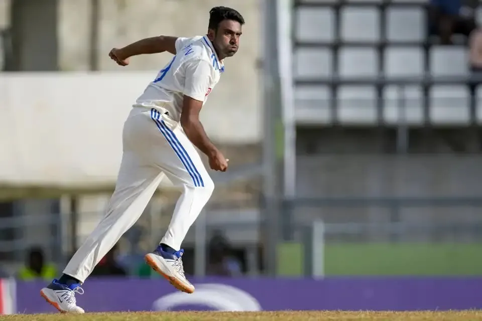 Ravichandran Ashwin claimed his 33rd & 34th five-wicket haul in the first test against West Indies. | Sportz Point