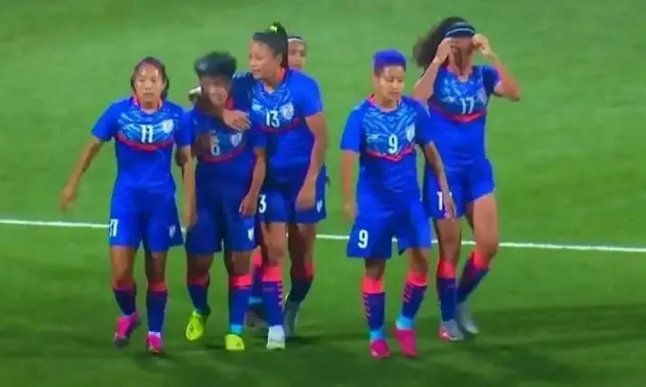 Indian Women's Football team win 1-0 against Egypt. | Sportz Point. 