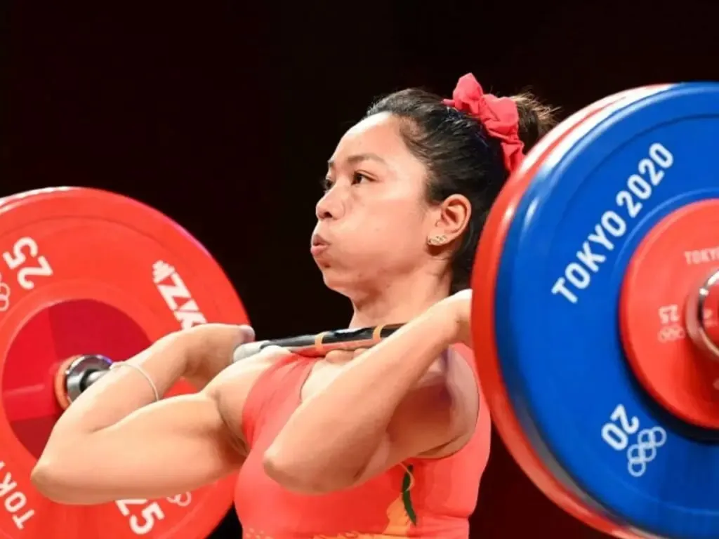 National Games 2022: Mirabai Chanu wins gold medal in 49kg weightlifting | Sportz Point
