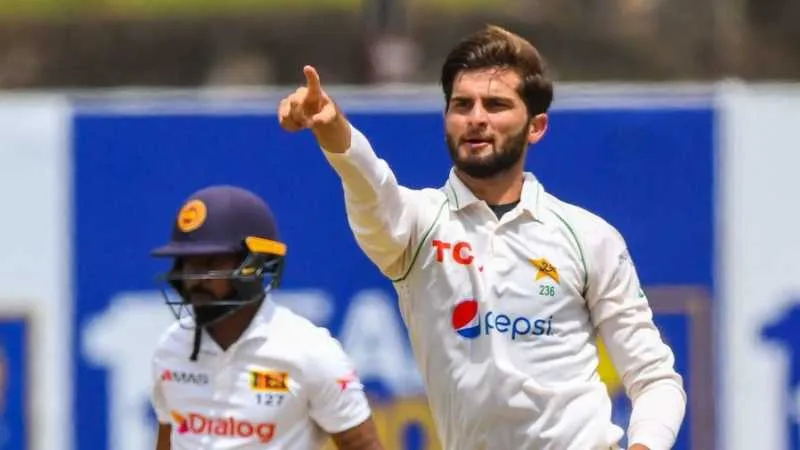 Shaheen Shah Afridi ruled out of the second Sri Lanka Test with a knee injury | SportzPoint.com