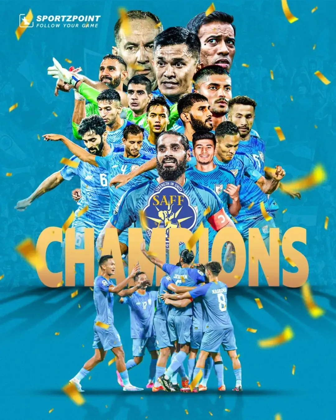 SAFF Championship: India are the SAFF Championship 2023 Winners | Sportz Point