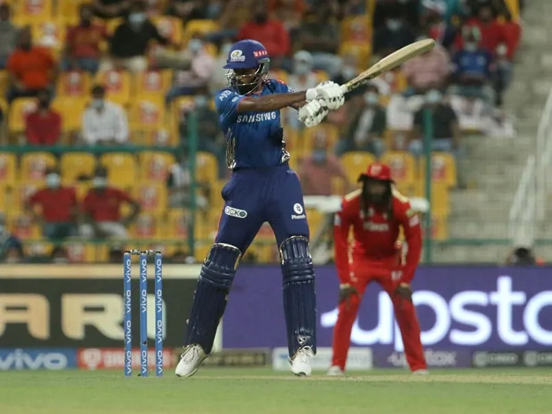 Hardik Pandya finishes for MI | Sportzpoint.com