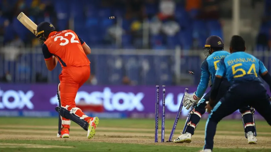 Netherlands 44 vs Sri Lanka (Sharjah, October 22, 2021) - sportzpoint.com