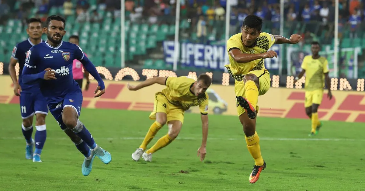 Chennaiyin vs Hyderabad - Sportz Point