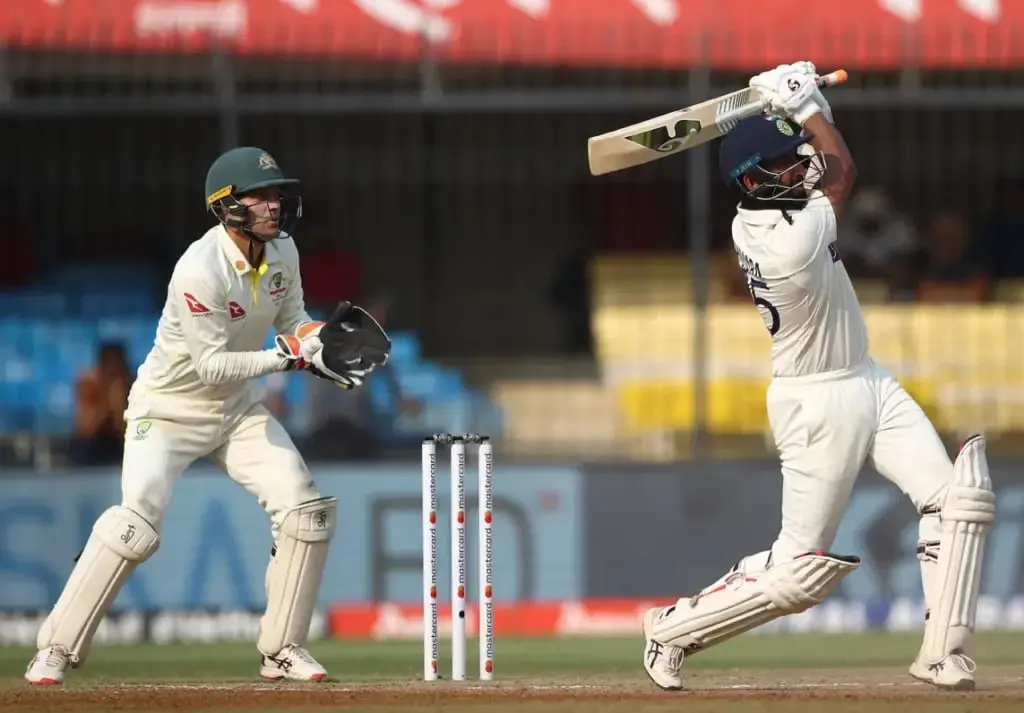 WTC 2021-23: Cheteshwar Pujara hits a six in the second innings of the Indore Test against Australia | Sportz Point