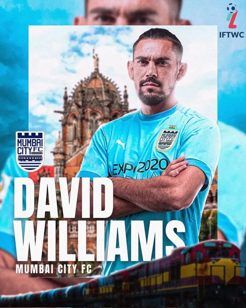 ISL Transfer News: David Williams | Sportz Point. 