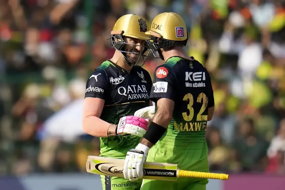 RCB vs RR: Glenn Maxwell and Faf du Plessis added 127 for the third wicket | Sportz Point</p>
<p>