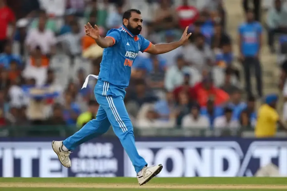 India vs Australia: Shami put up quite a show in Mohali | Sportz Point