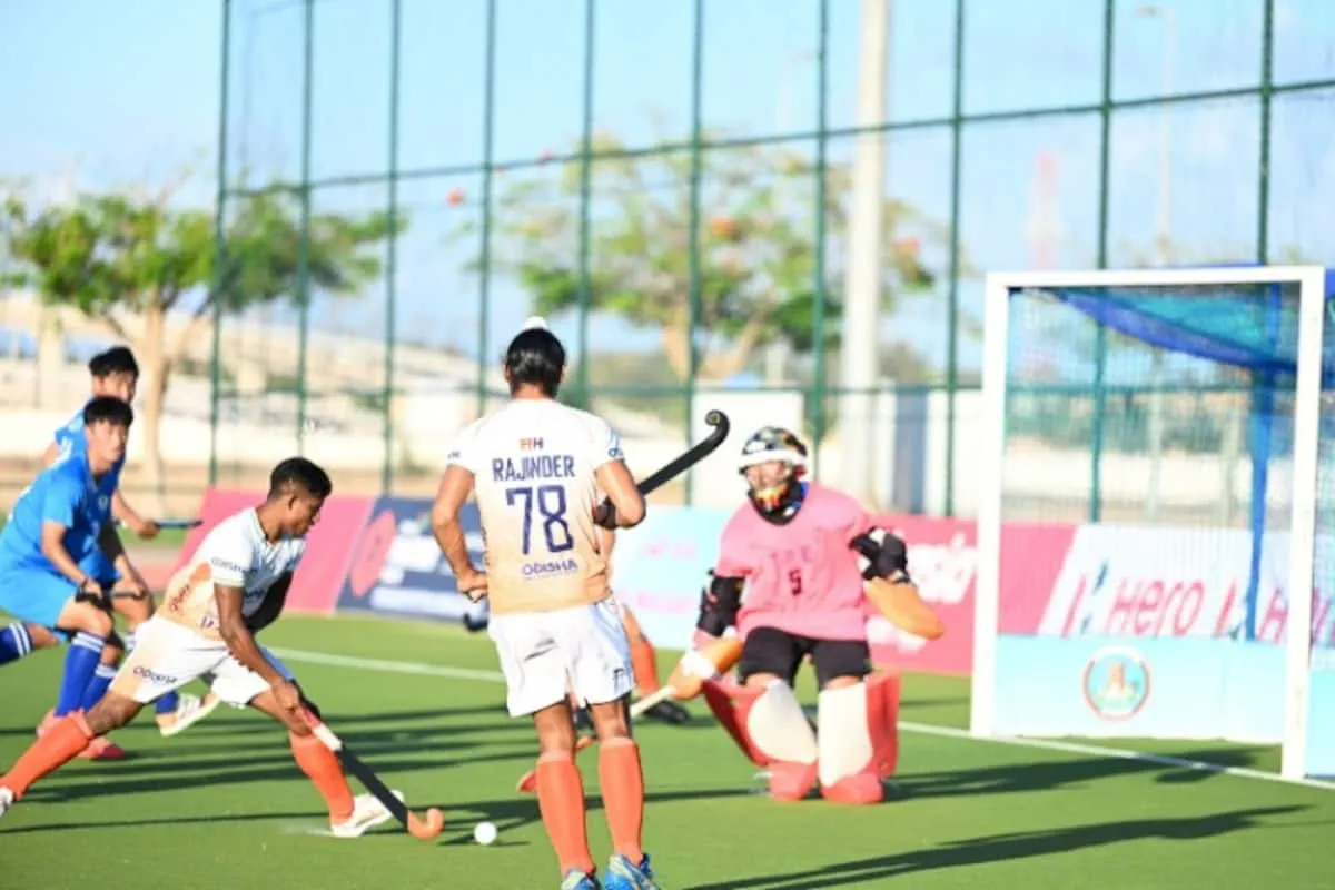 The Indian junior men's hockey team for the upcoming FIH Hockey Junior World Cup 2023 was announced on Tuesday. Image- India.Com  
