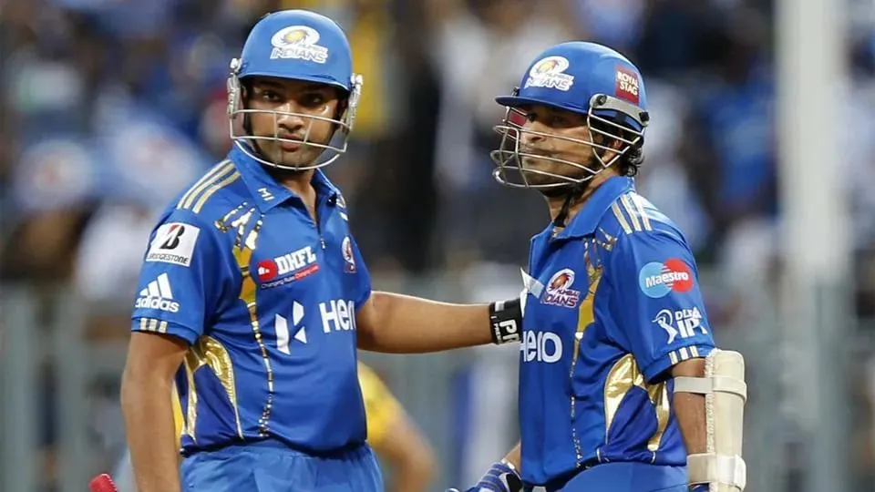 IPL: Rohit Sharma & Sachin Tendulkar | Sportz Point