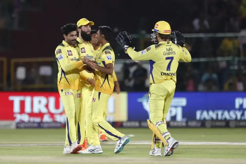 RR vs CSK: Ravindra Jadeja had Jos Buttler caught at long-on | Sportz Point