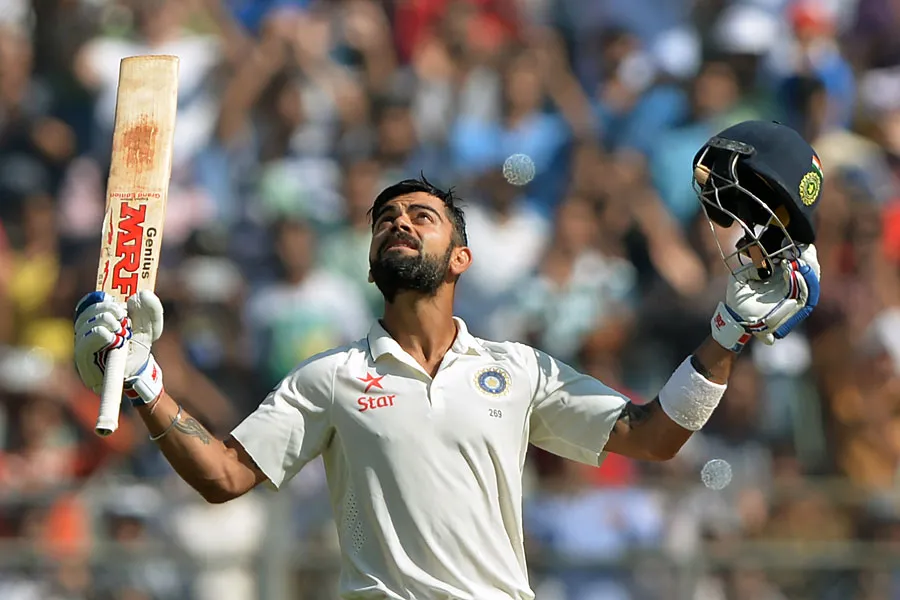 Virat Kohli scored 655 runs in the 2016 India vs England Test Series  Image - getty
