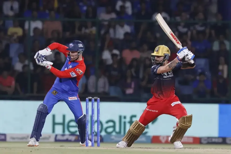 DC vs RCB: Virat Kohli scored his sixth half-century of the season | Sportz Point