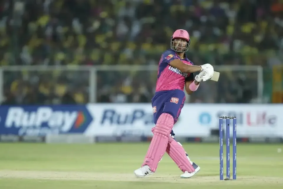 RR vs CSK: Dhruv Jurel went for the pull | Sportz Point