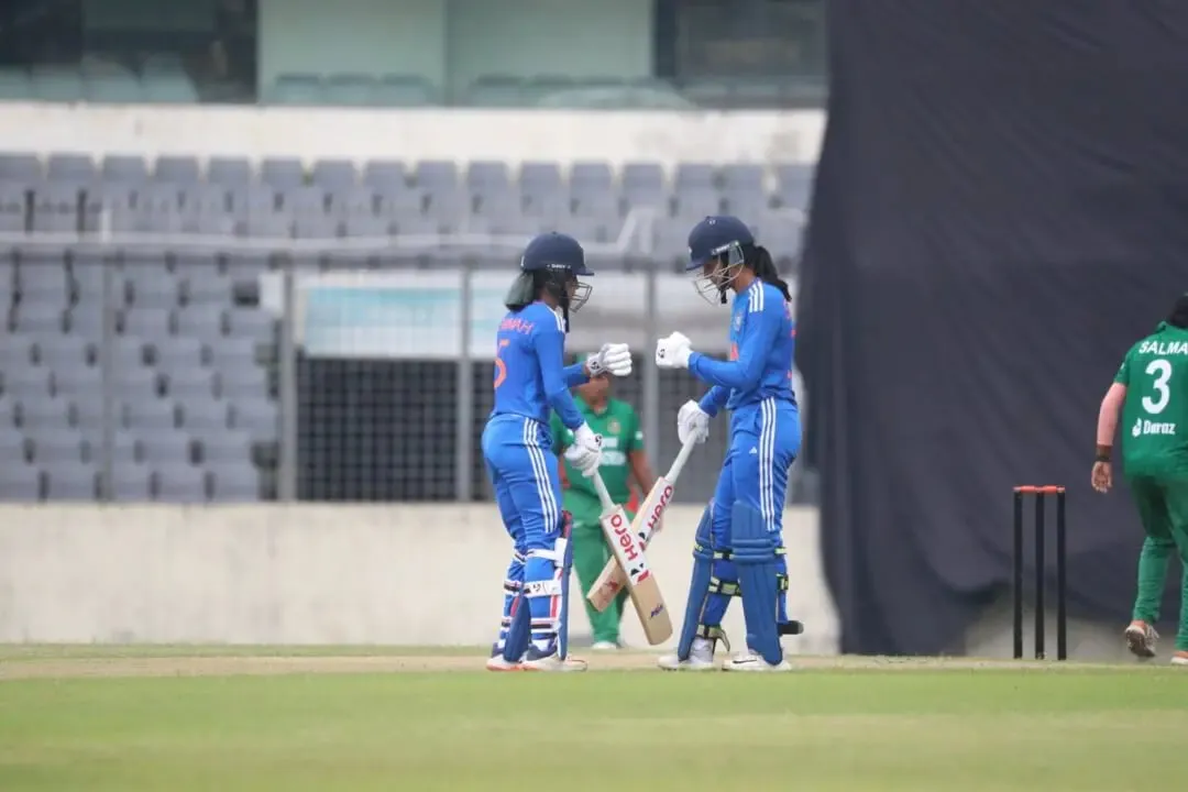 Bangladesh Women vs India Women: India took the 1-0 lead after defeating Bangladesh by 7 wickets | Sportz Point