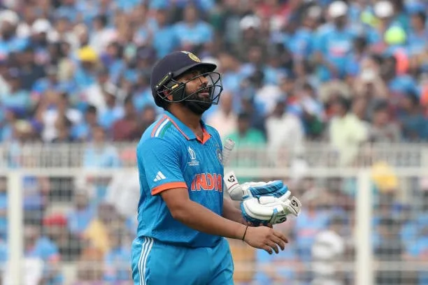 Rohit Sharma is out after providing his side a brilliant start  Image - ICC via Getty