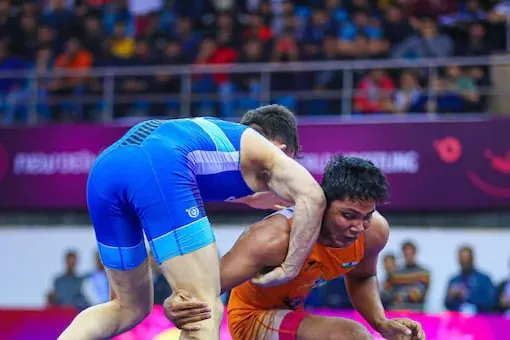 Gourav Baliyan wins gold in Men's: National Wrestling Championships 2021-Sportz Point