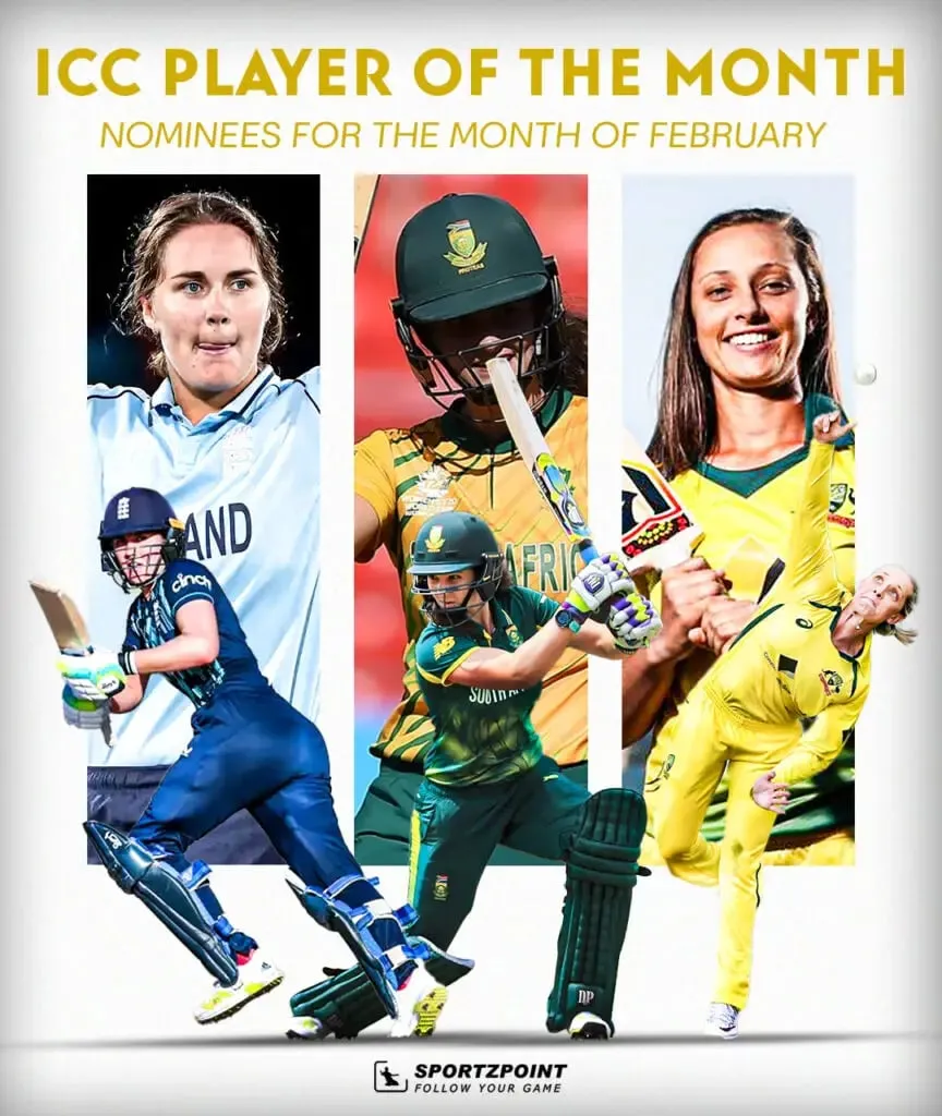 ICC Player of the Month: Women's Player of the Month Nominees for February | Sportz Point