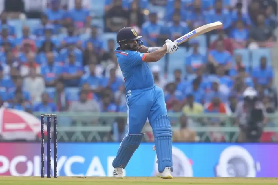 Rohit Sharma nails the pull  Image - Associated Press