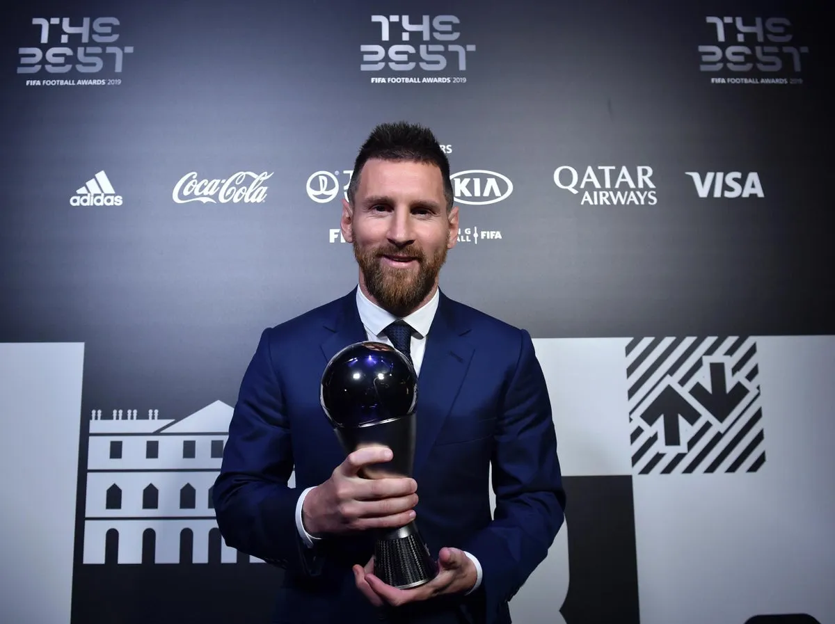 Lionel Messi in 2019 -  The Best FIFA Mens Player - Sportz Point