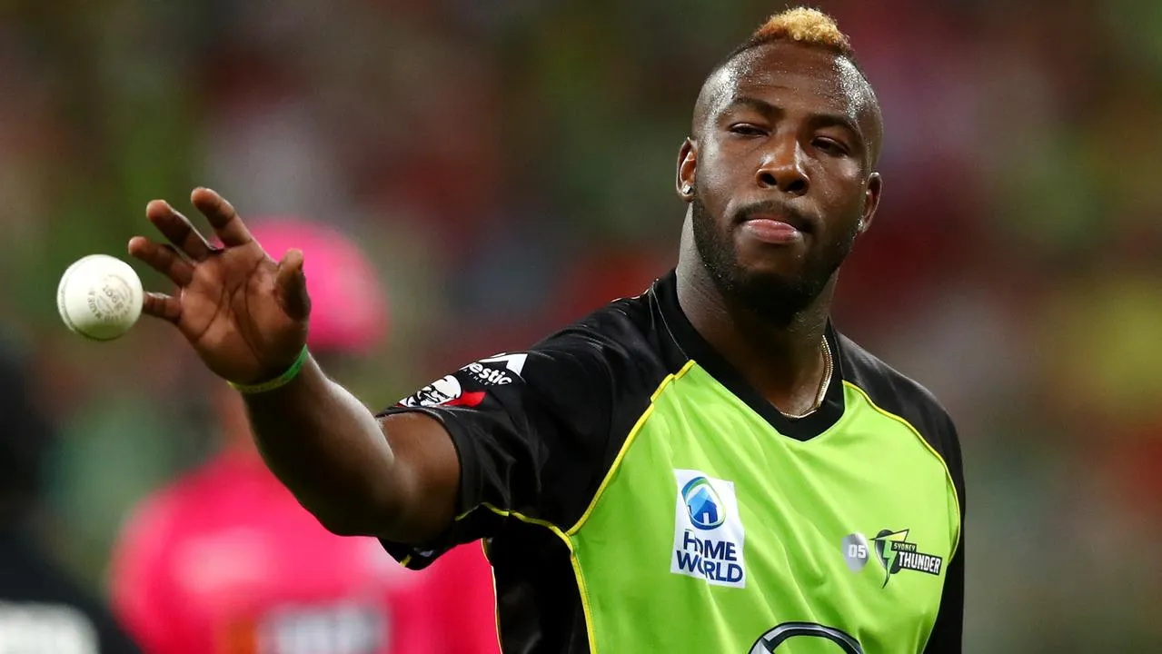 Andre Russell for Melbourne Stars | SportzPoint.com