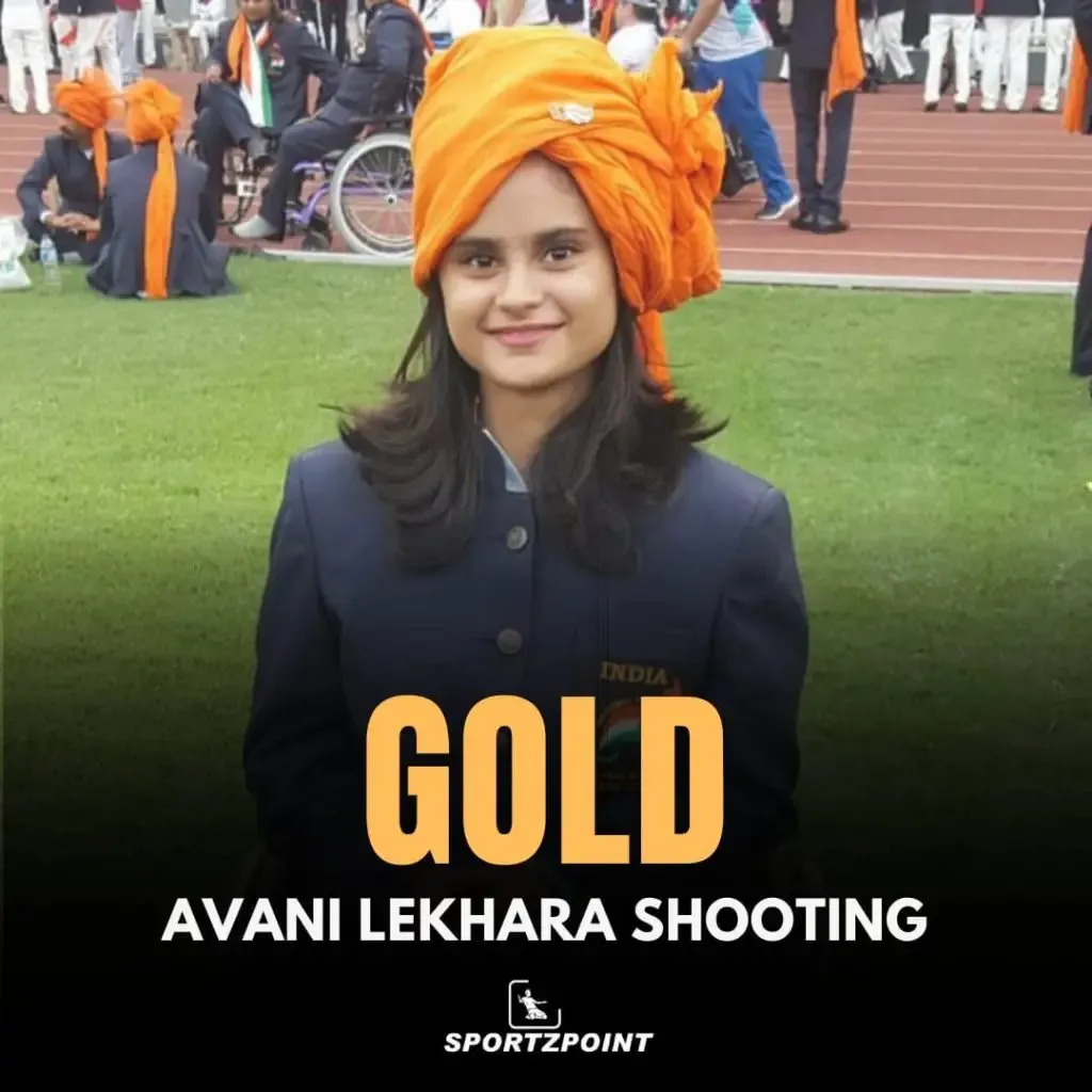 Avani Lekhara wins gold for India in Tokyo Paralympics | SportzPoint.com