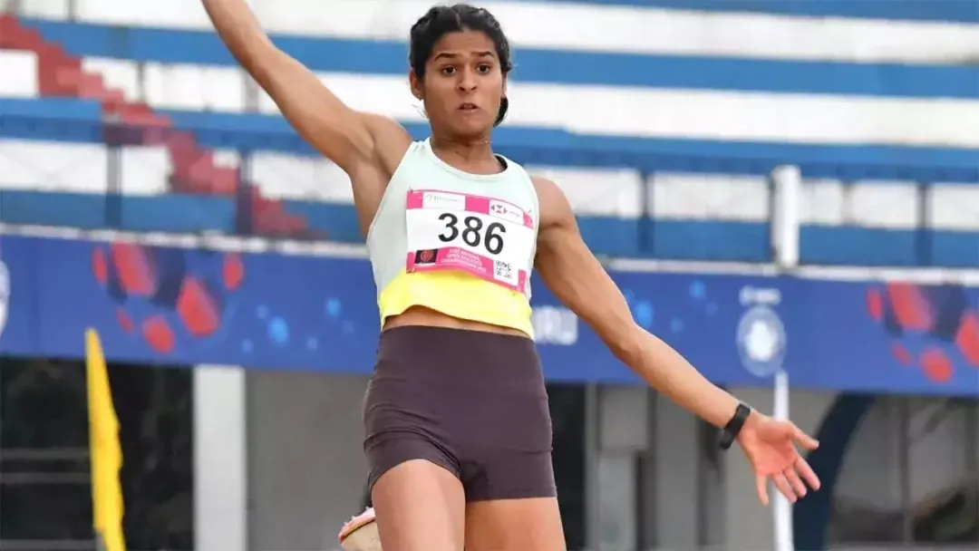 Indian Grand Prix 4 2023: Long jumper Shaili Singh clocked 6.76m to become the second-best by an Indian after Anju Bobby George | Sportz Point