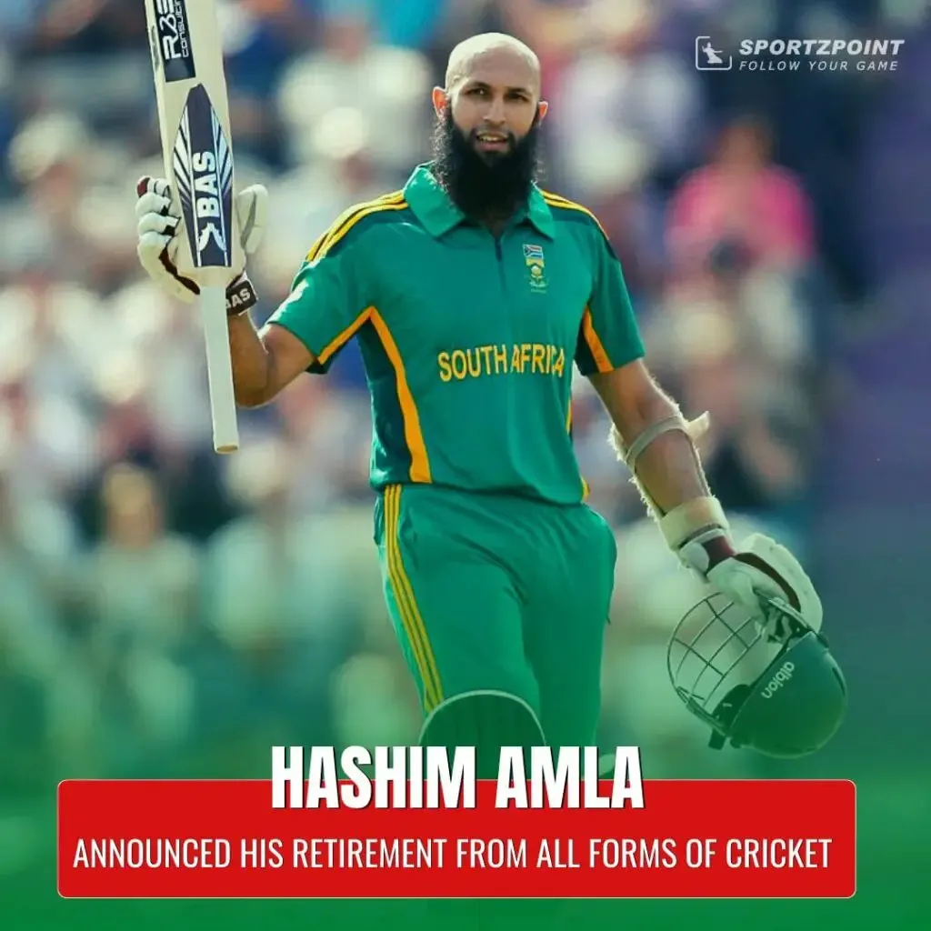 South Africa Cricket News : Hashim Amla retires from all forms of cricket | Sportz Point