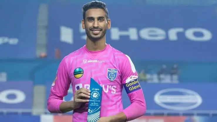 ISL 2021-22: Prabhsukhan Gill. | Sportz Point.