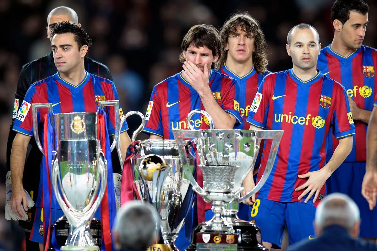 Barcelona were the first to win the Sextuple, winning all the six major trophies in a single calender year in 2009  