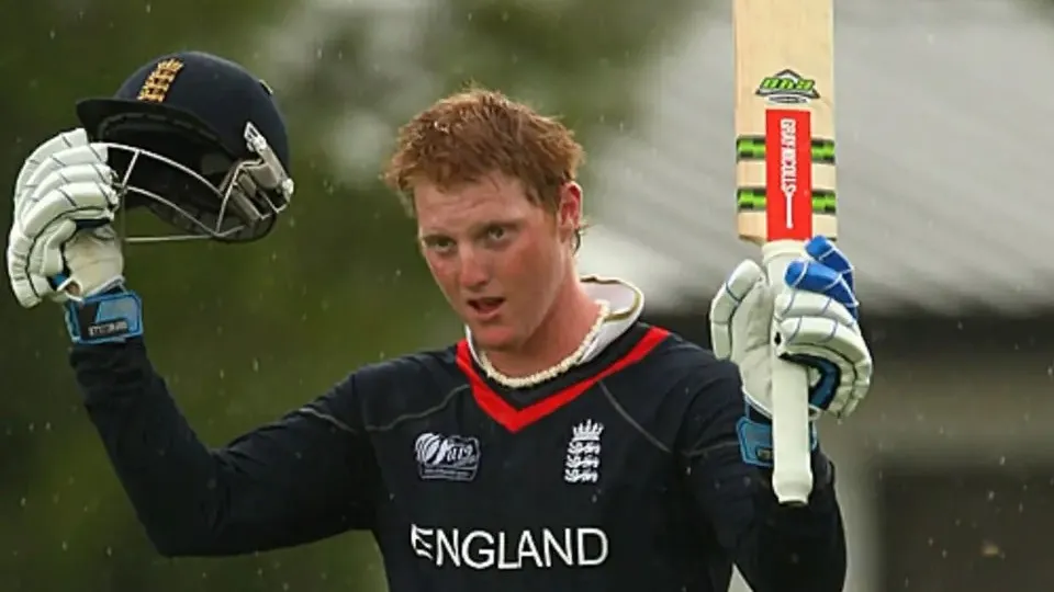 Ben STokes after scoring his ton against India in the Group A match in ICC U19 World Cup 2010  Image | Getty Images