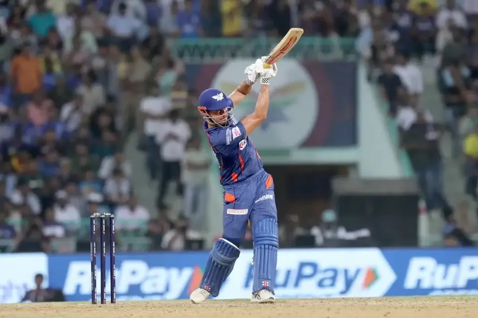 LSG vs MI: Marcus Stoinis brought up his fifty in a 24-run Chris Jordan over | Sportz Point